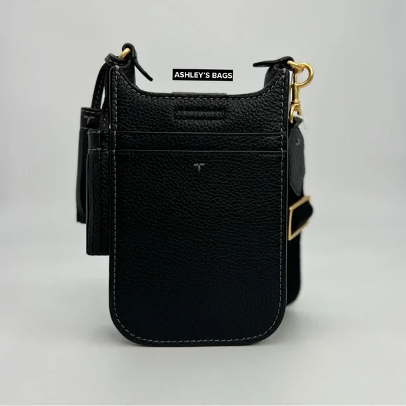 Tory Burch Thea Cellphone Crossbody In Black - Picture 6 of 10
